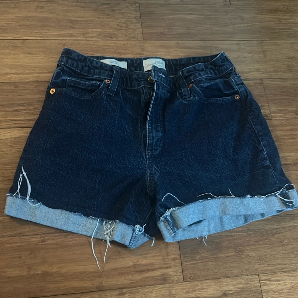 Vintage mid-rise jean shorts